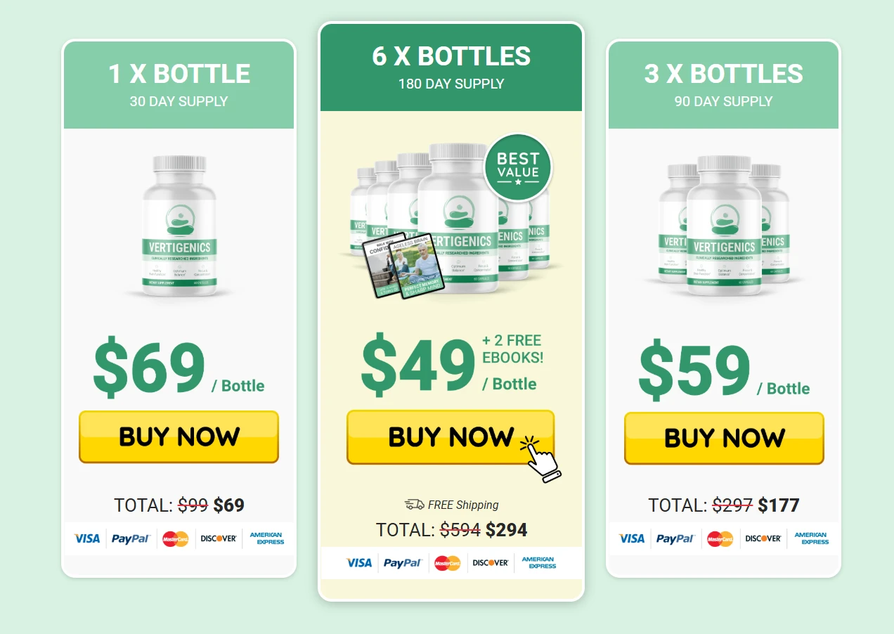 how to stop dizziness Vertigenics